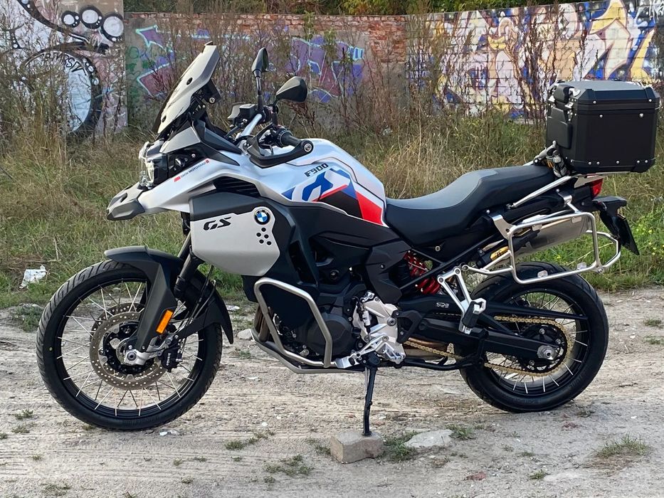 BMW GS F 900 GS Adv używany WhiteAlu 2025, stan idealny