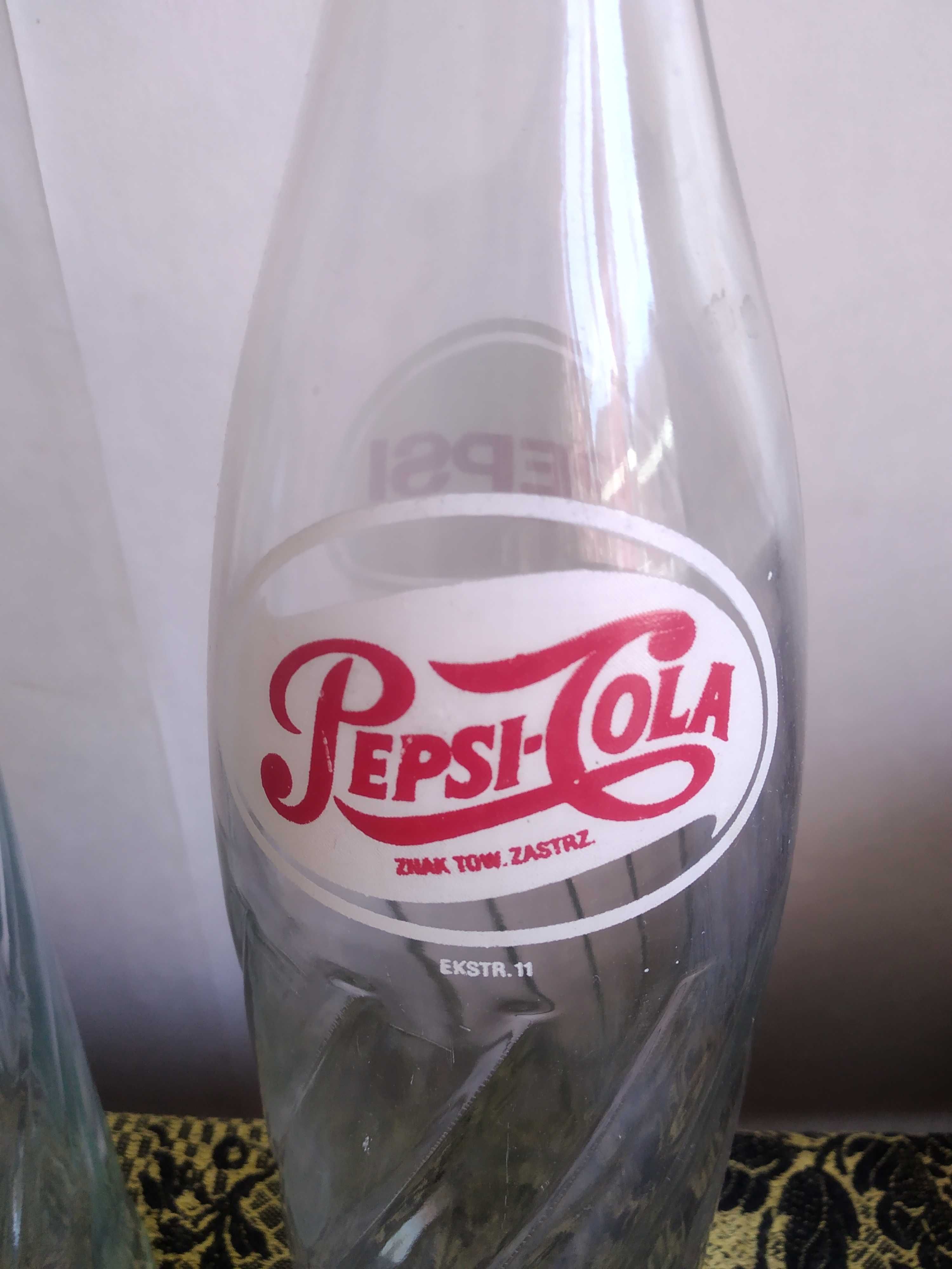 2шт._Бутылки Pepsi-Cola_ Пепси Кола_ Пепсі_90-х год._Сов. врем._1 литр