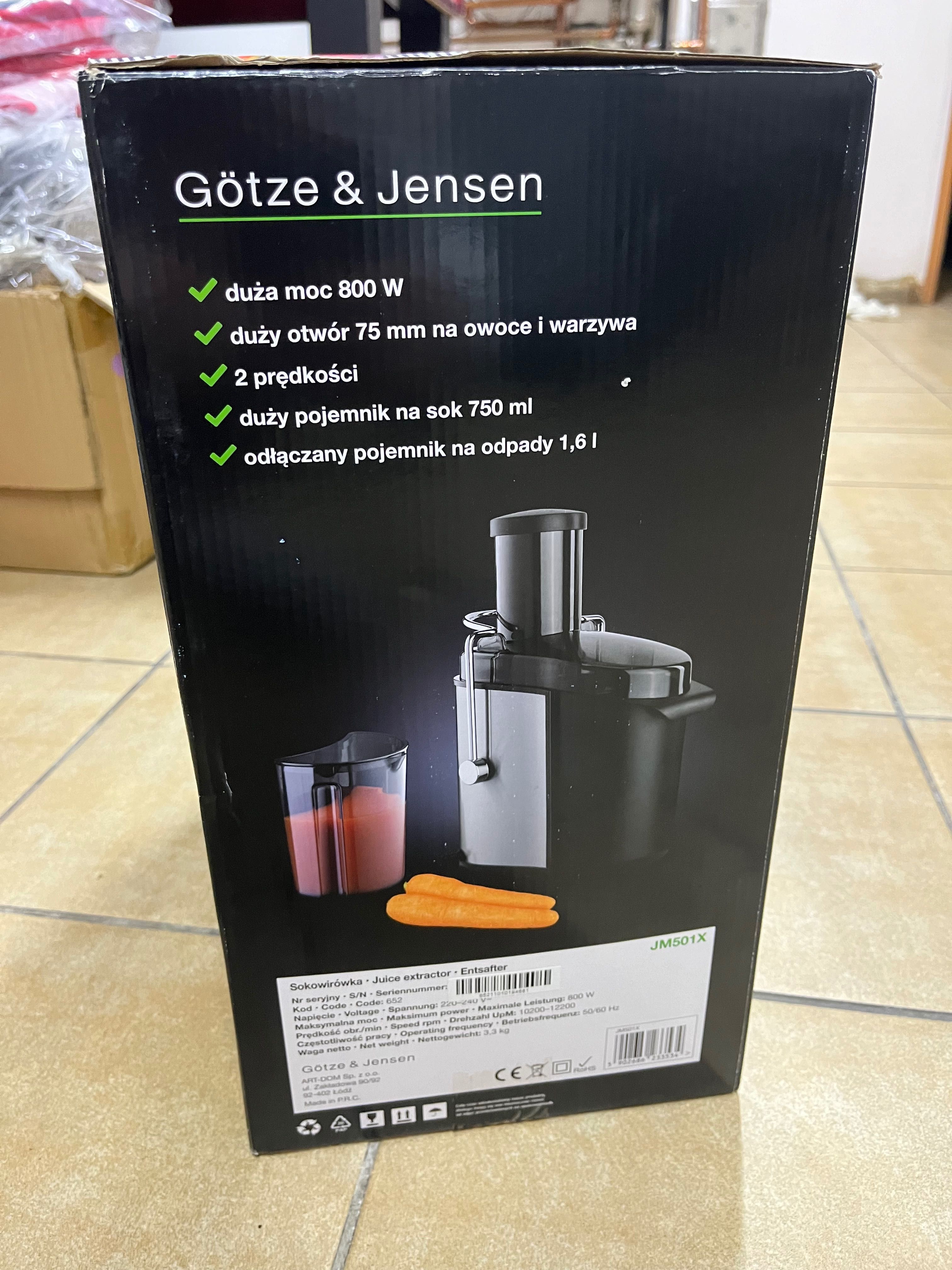 Sokowirówka götze&jensen