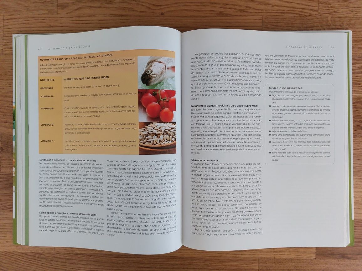Livro de Receitas para o Bem Estar Físico e Emocional