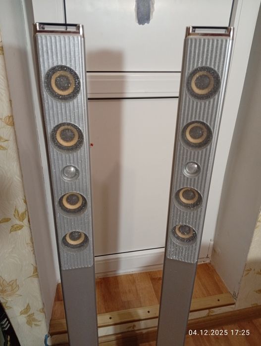 Дві потужні колонки HYUNDAI 100W Корея, акустика