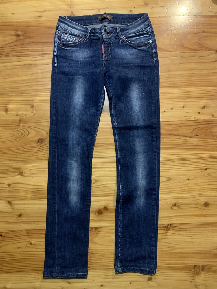 Jeansy Dsquared2 DSQ2 Spodnie designer canada vintage