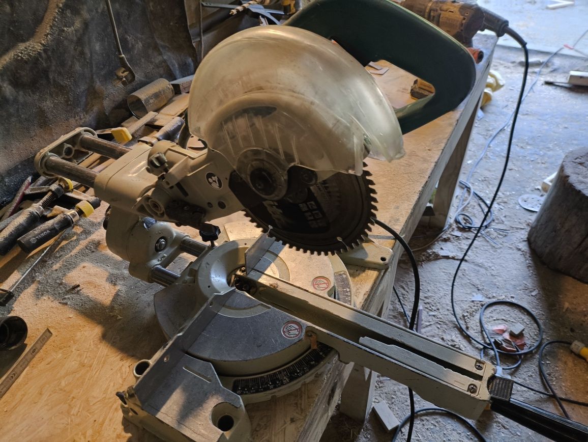 Ukośnica Makita ls0714 szlifierka mimosrodowa bo5041 transformator 110