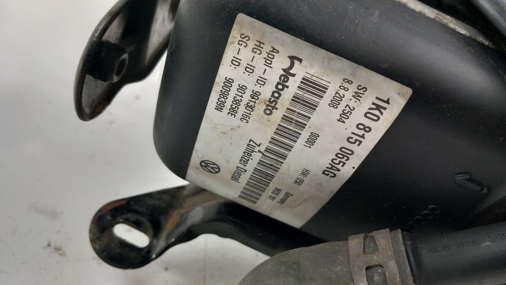 Vw Touran Caddy Webasto Ogrzewanie Postojowe 9013858E