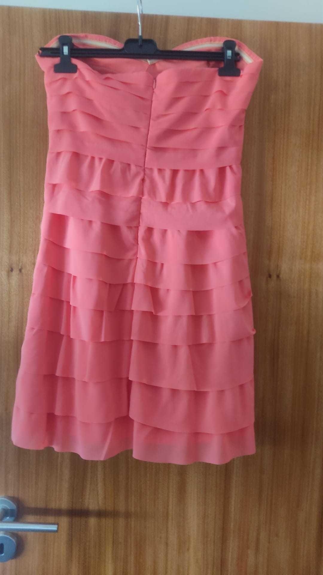 Vestido coral - Tamanho: M