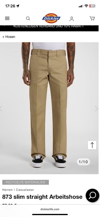 Dickies 873 брюки