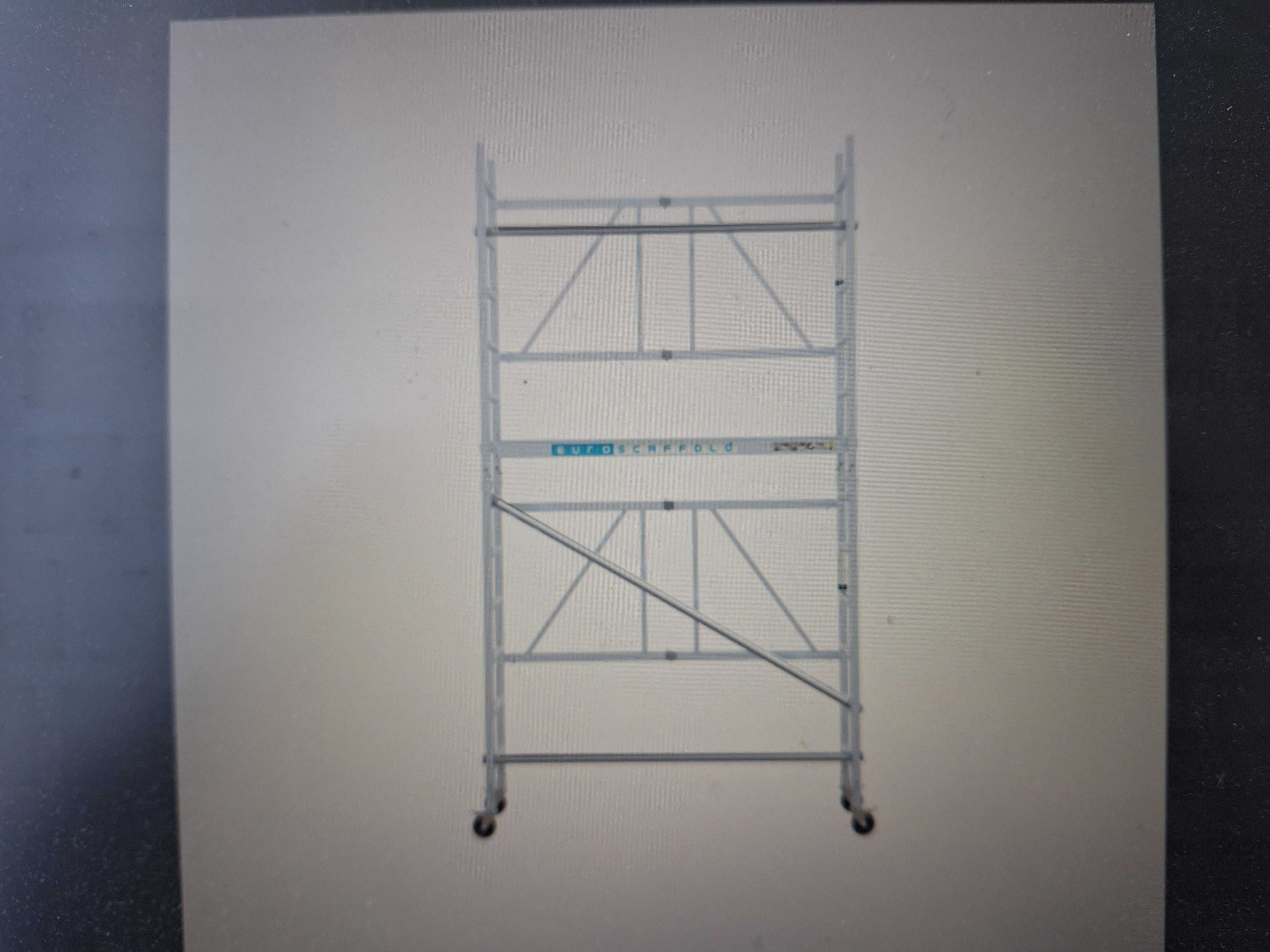 Rusztowanie Aluminiowe EUROSCAFFOLD 4,8 m robocze