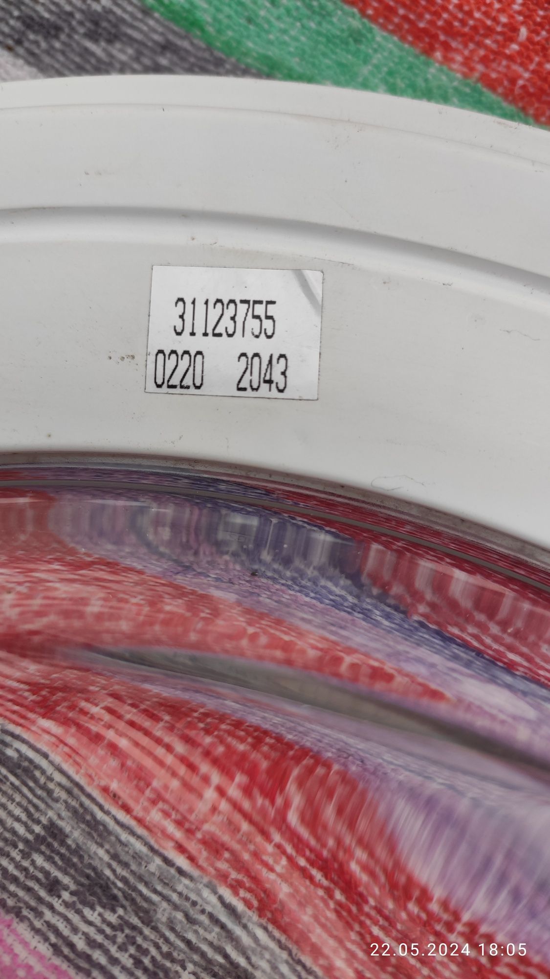 Drzwi do pralki candy csbl85pl