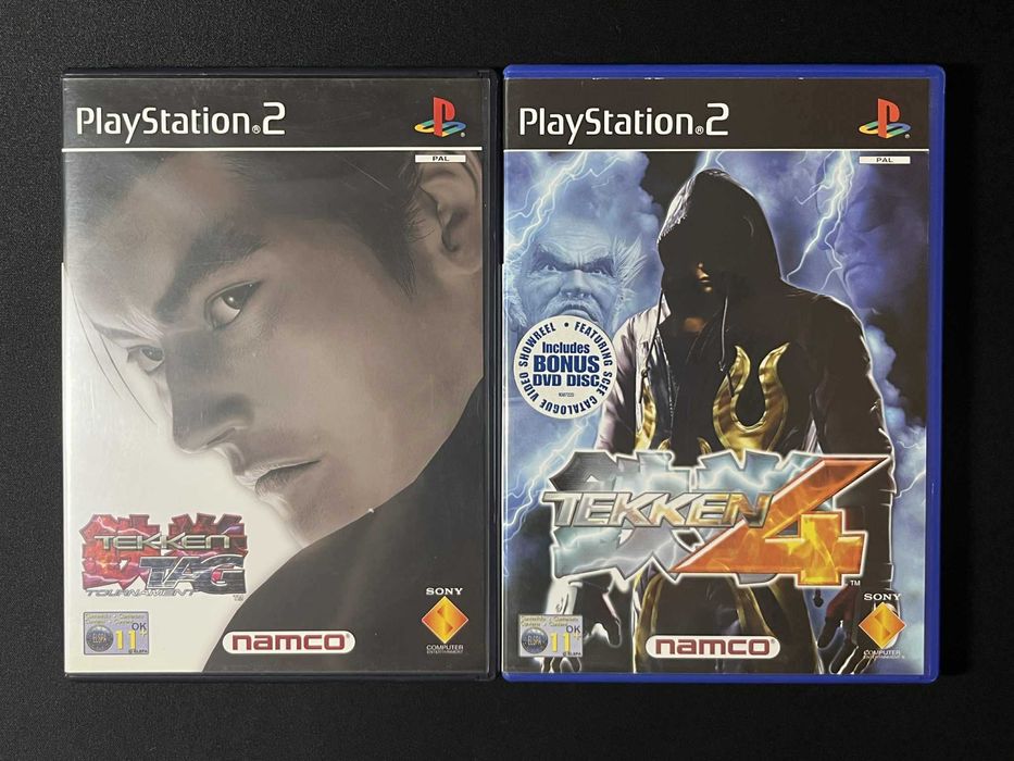 Zestaw Gier Tekken Na Konsolę PlayStation 2 Stan Dobry