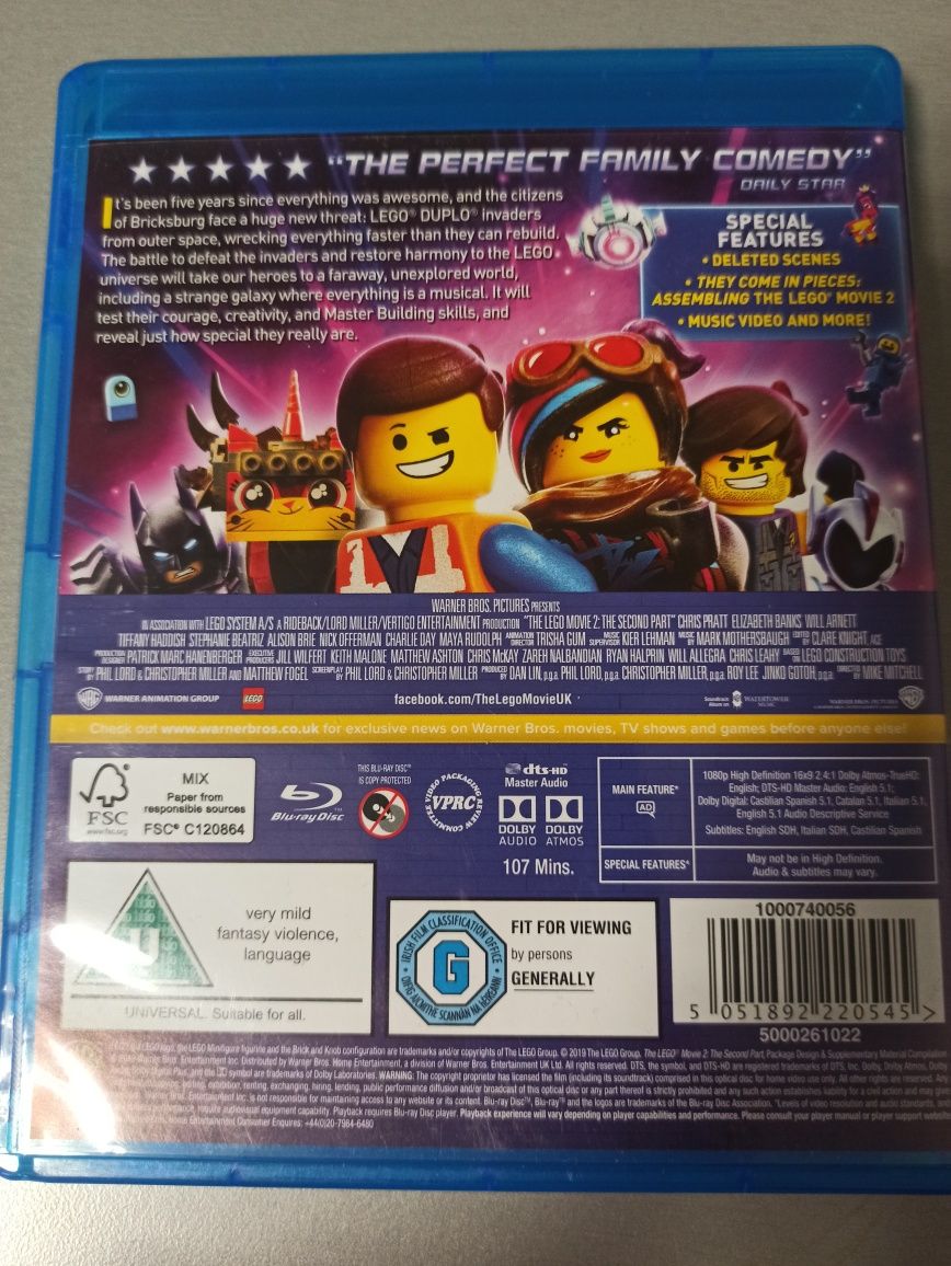 The lego movie blu-ray