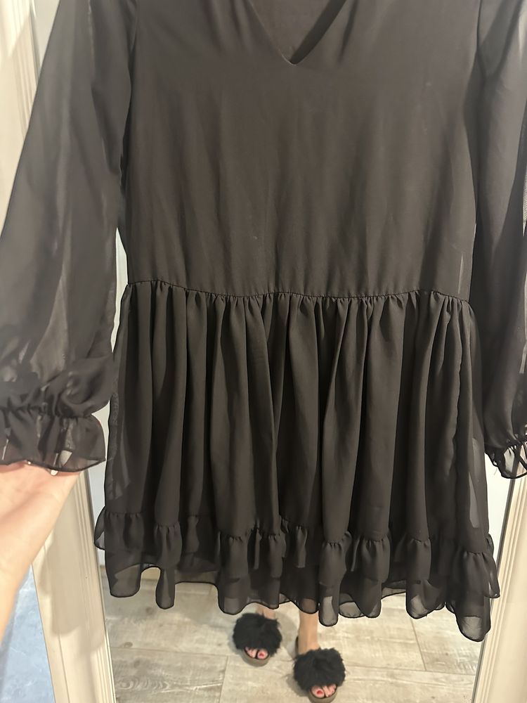 Cinamoon sukienka tunika czarna 38