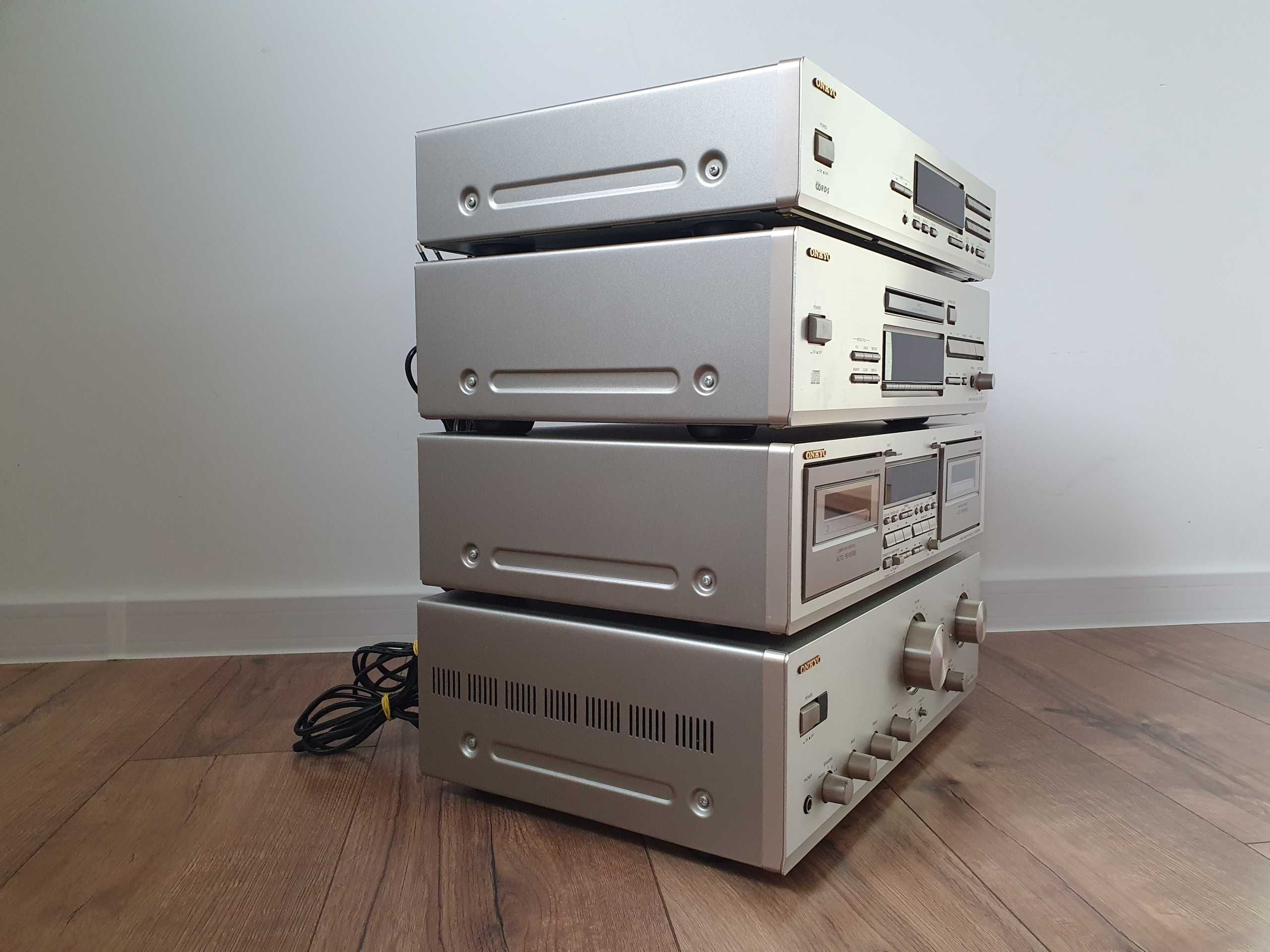 Zestaw Wieża ONKYO A-9511 ONKYO TA-RW244 ONKYO DX-7511 ONKYO T-4211