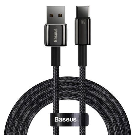 Кабель Baseus Dynamic/Tungsten 100W 2 метра USB-Type-C 5A-6A