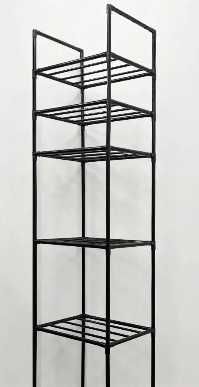 Полка стелаж вертикальний напольний 5 ярусів