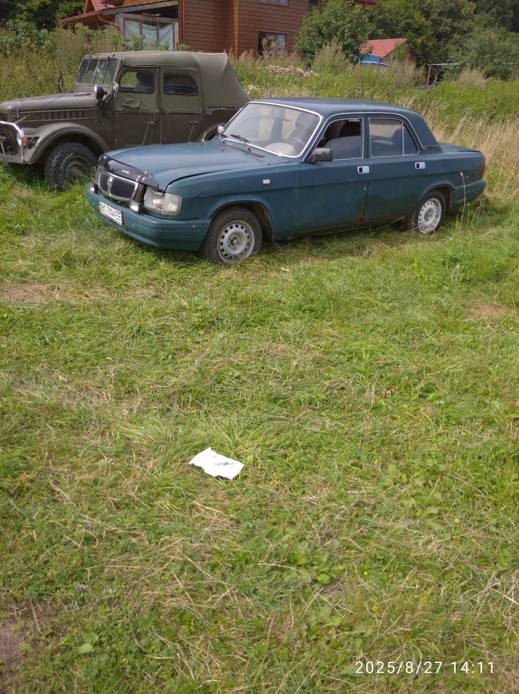 Волга 3110 , газ бензин. 2004 рік.