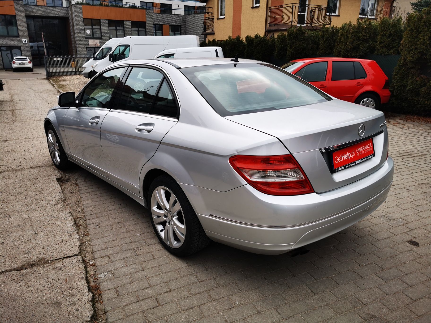 Piękny Mercedes c200 benzyna automat z Niemiec