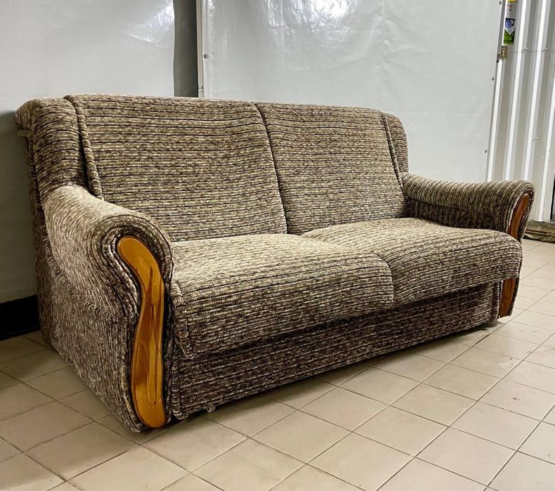 Диван "Бумеранг" 2х-сп. розкладний вперед в ідеальному стані. ДОСТАВКА