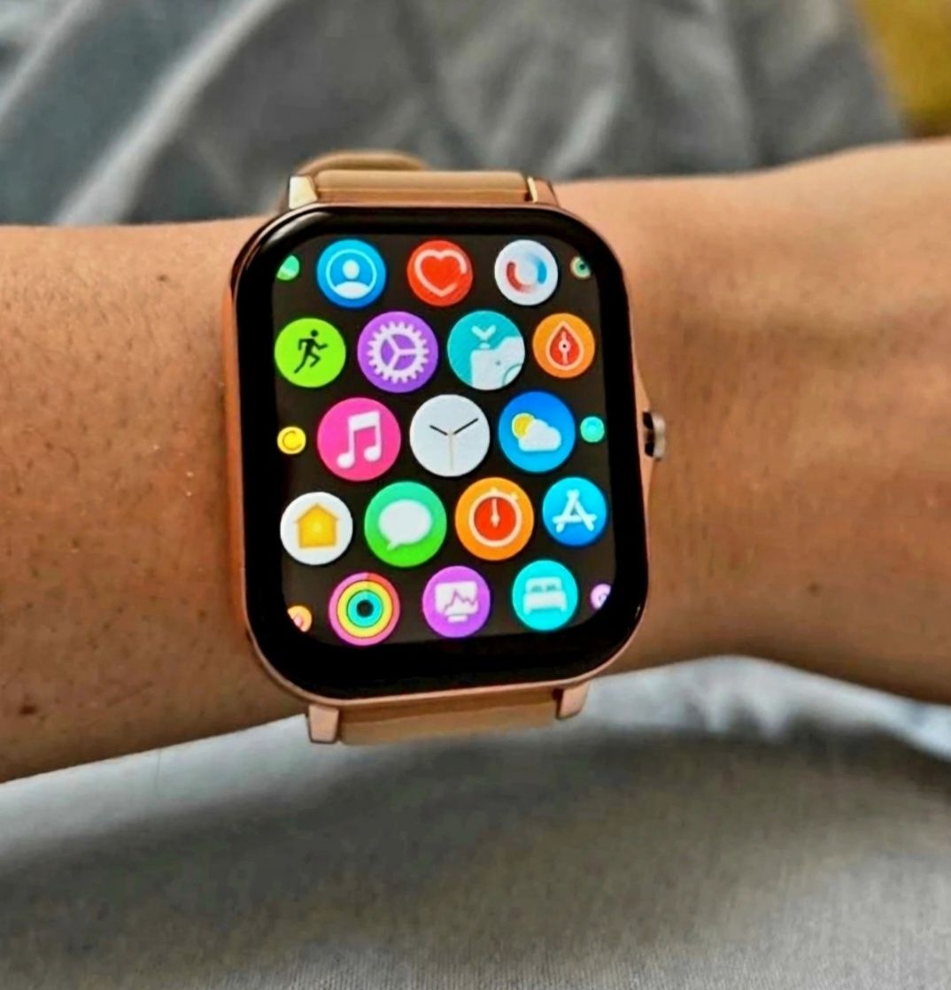 Złoty smartwatch