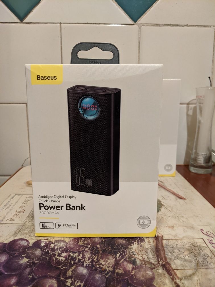 Повербанк Павербанк Baseus 65W 30000 mAh 65Ватт базеус