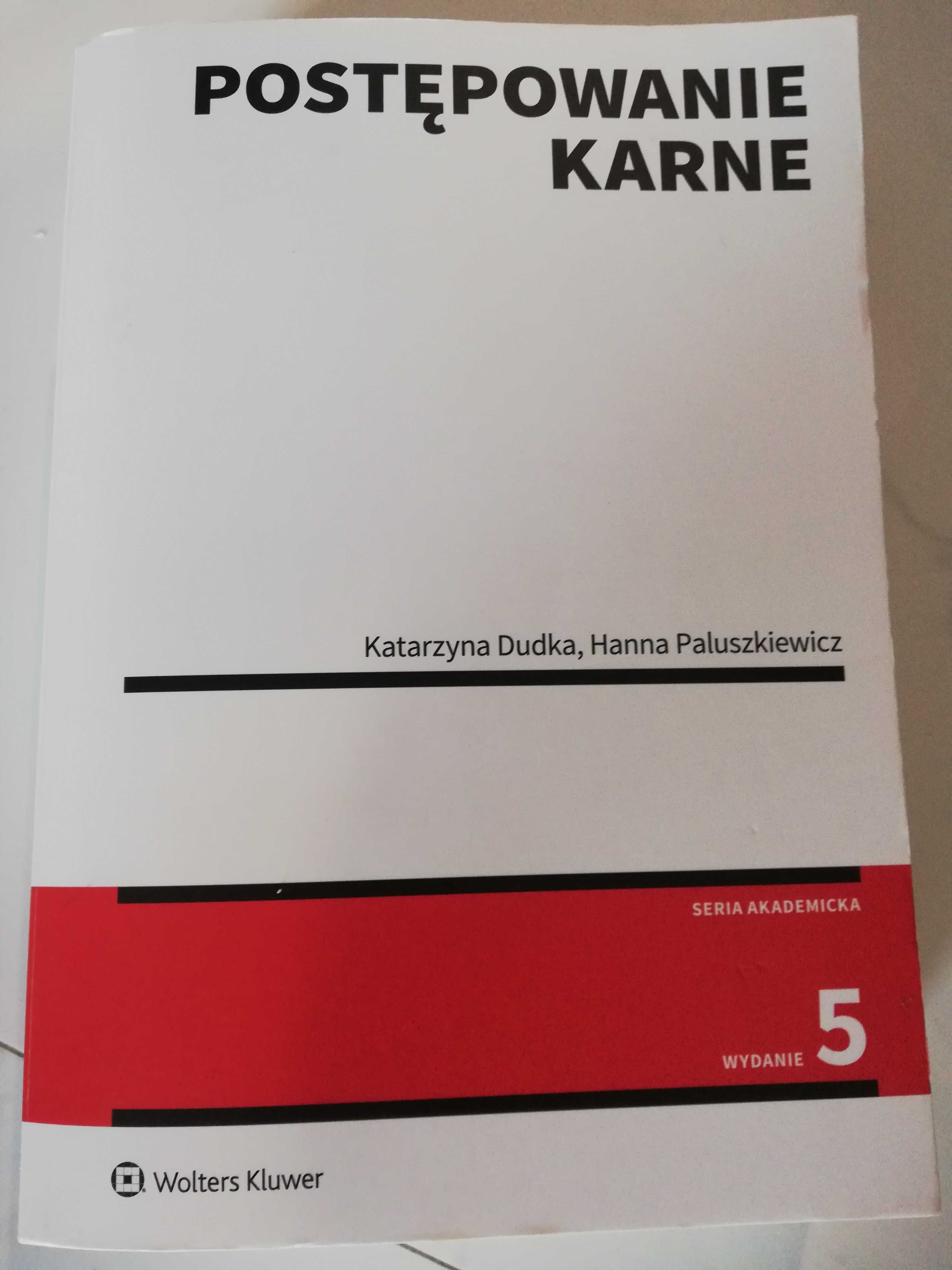 Postępowanie karne - Dudka, Paluszkiewicz