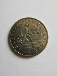 Moneta 20 złotych z 1980 PRL Igrzyska XXII Olimpiady