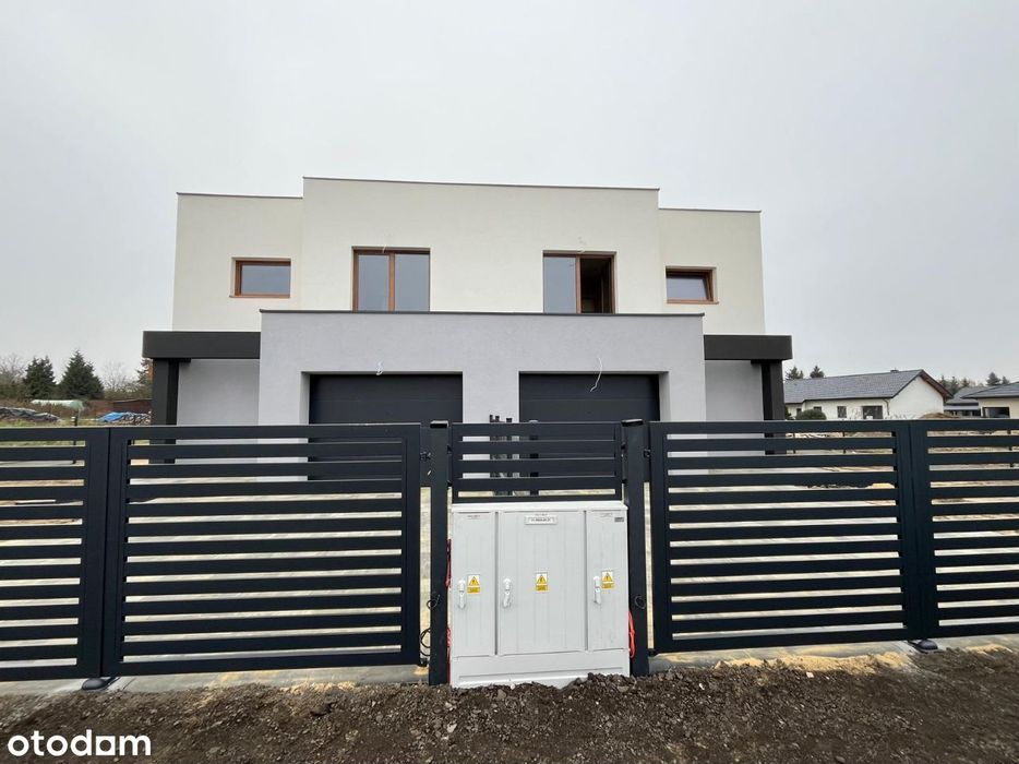 Nowoczesny bliźniak o pow. 124,95 m2
