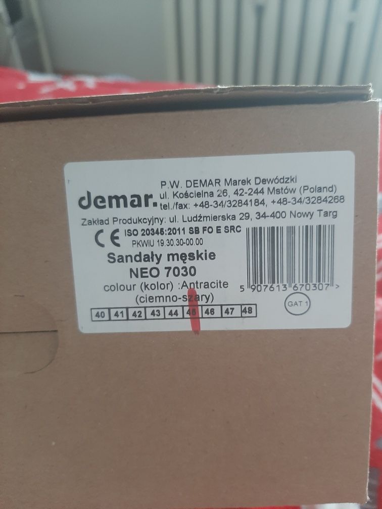 Buty robocze Demar NEO SB FO E SRC rozmiar 45