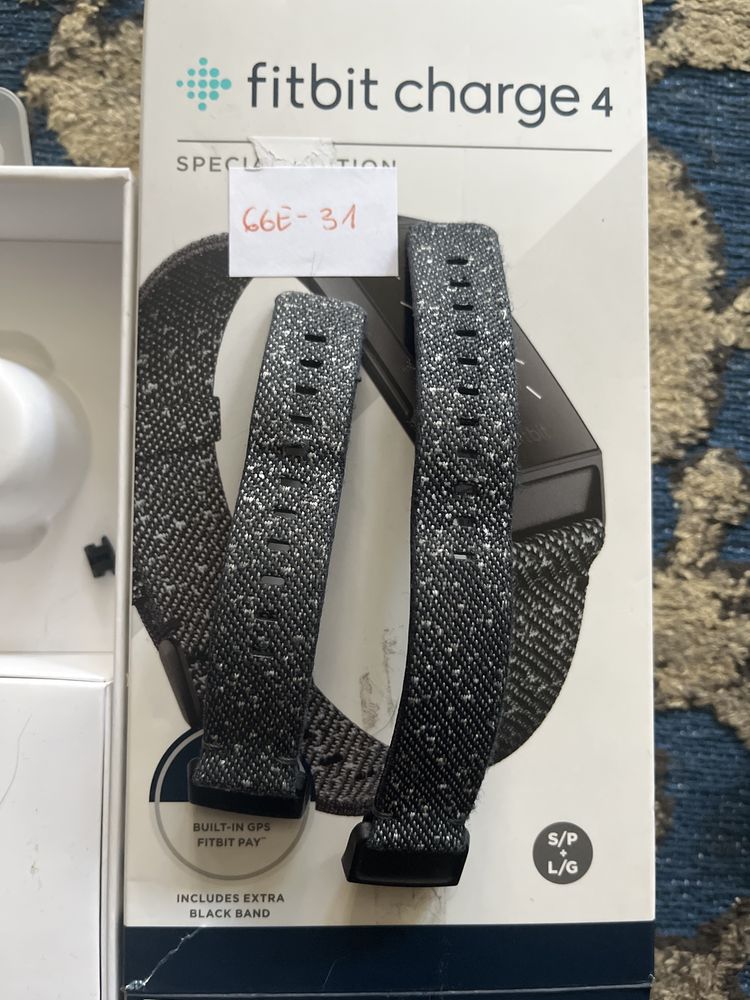 Oryginalny zestaw pasków do Fitbit Charge 4 + ewentualnie zegarek
