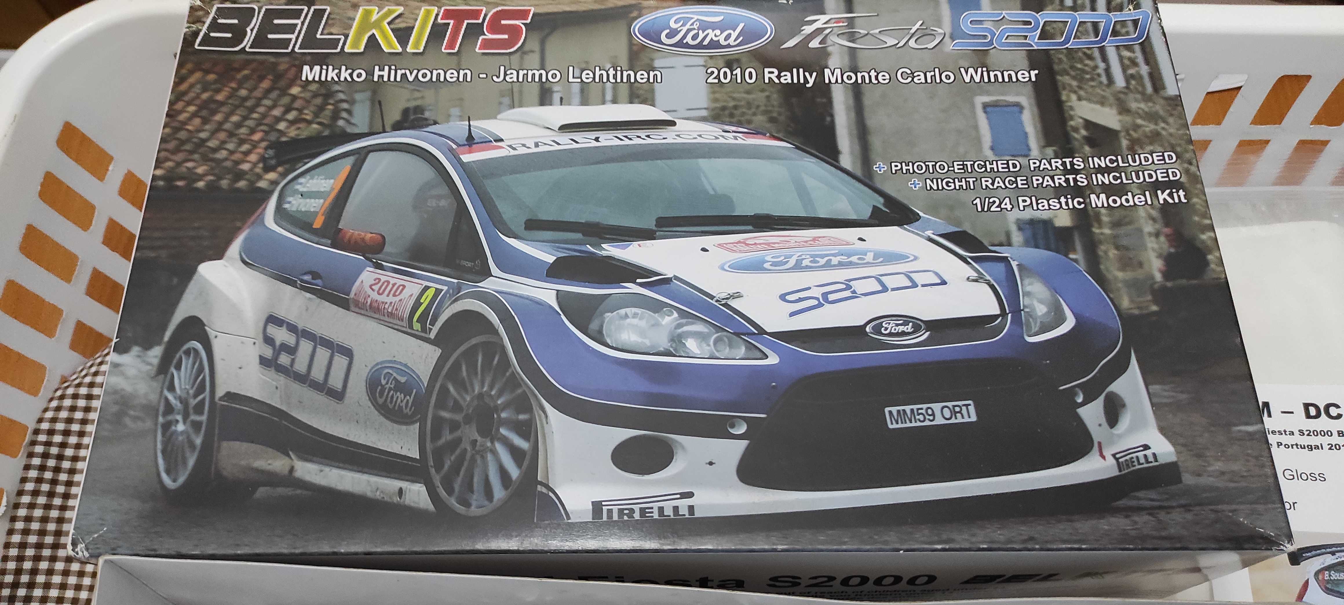 1/24 Belkits Ford Fiesta S2000 Bernardo Sousa Portugal 2010