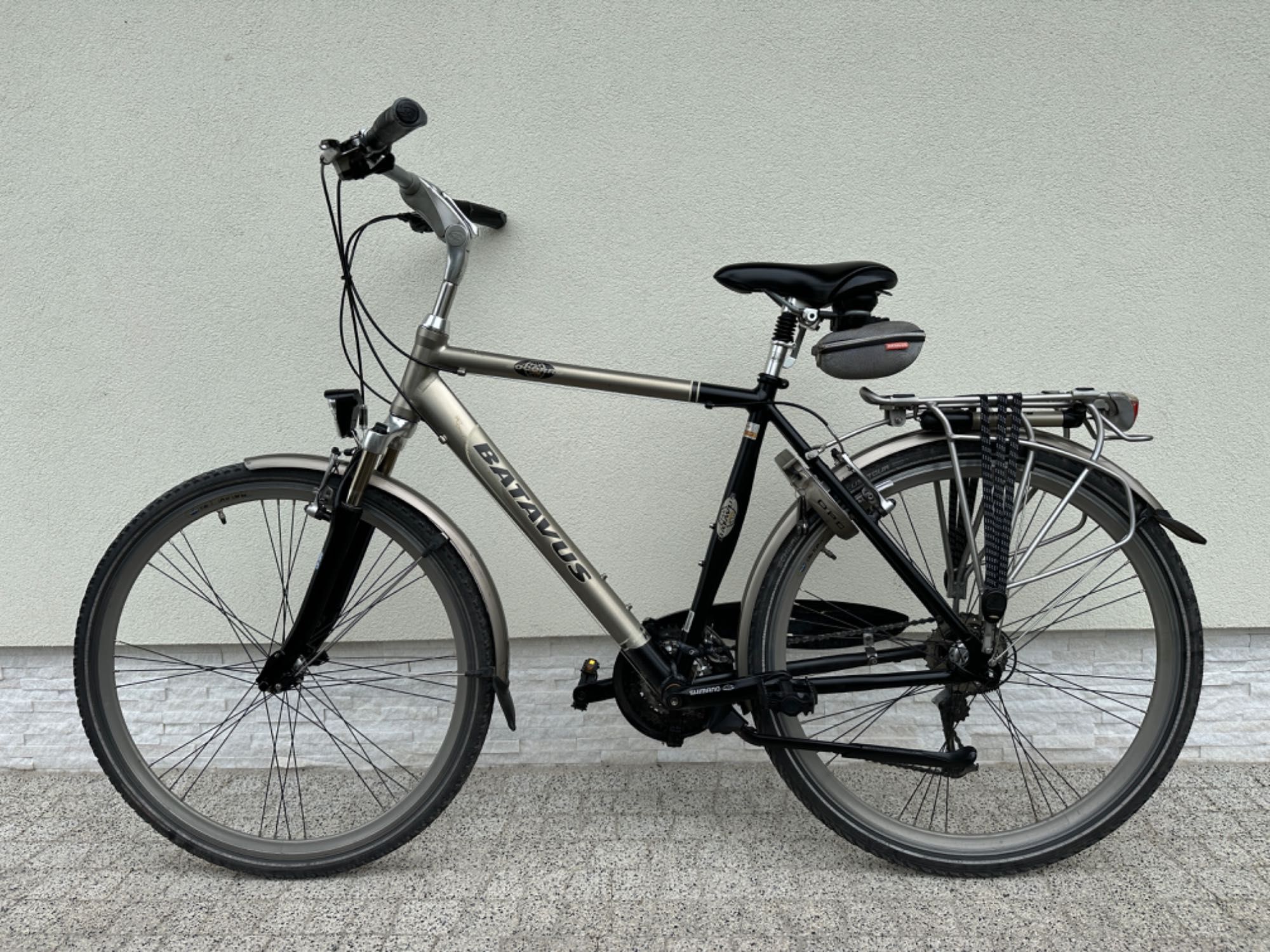 Rower BATAVUS - trekking, koła 28, Deore LX 3x9, 2x amortyzacja