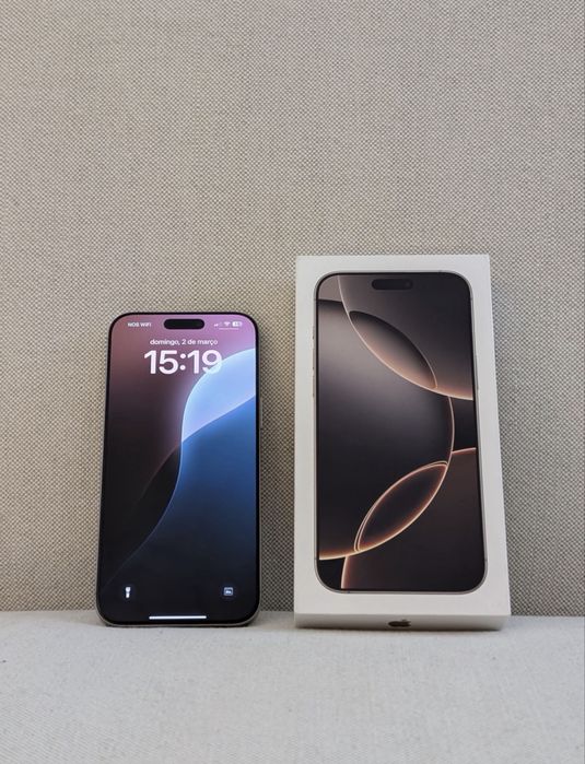 iPhone 16 Pro Max 256GB (fatura/garantia 3anos)