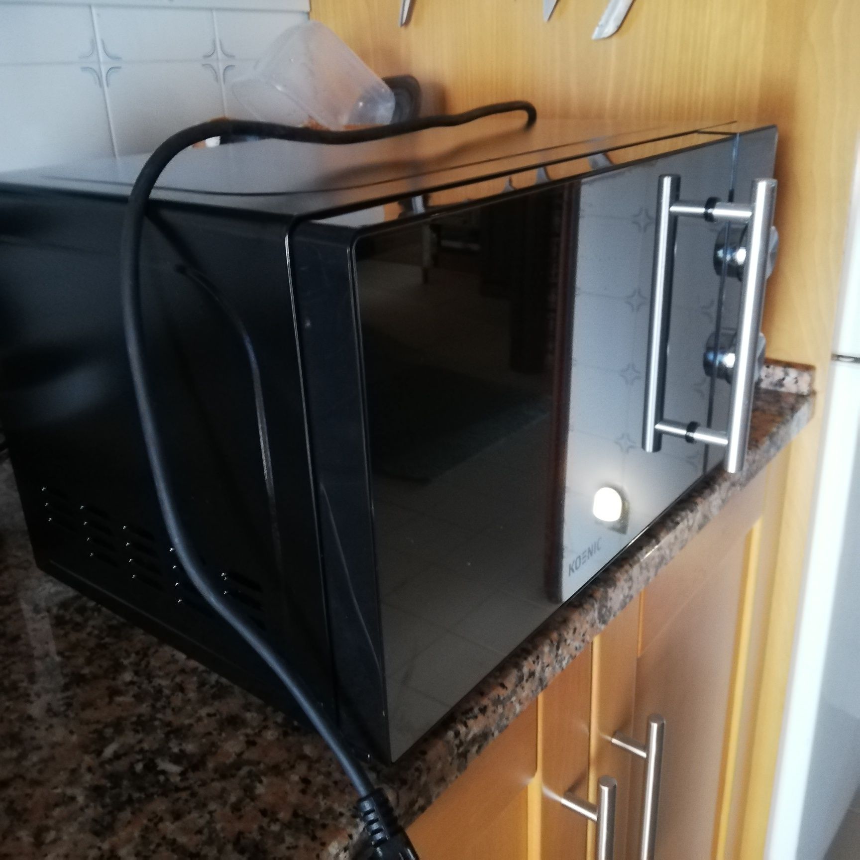 Microondas como novo