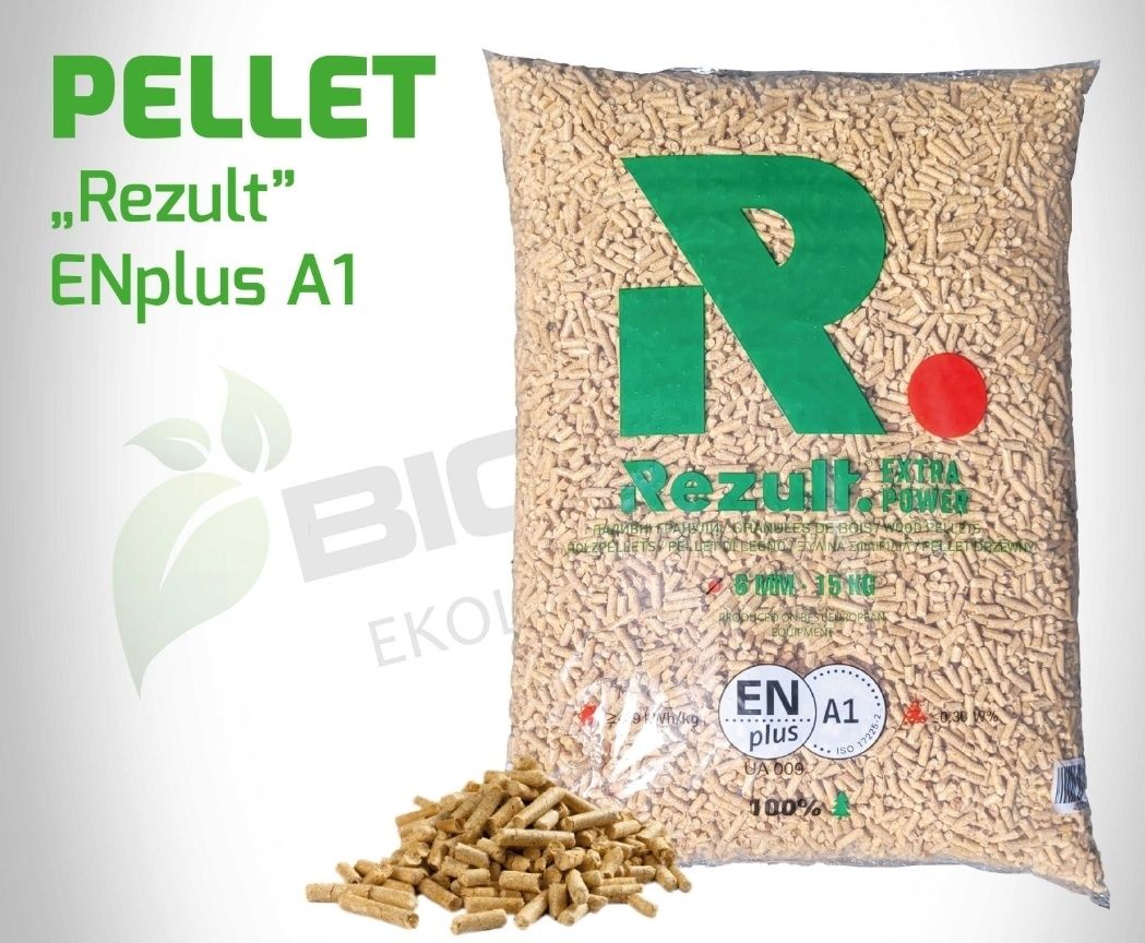 Pellet REZULT A1 ENplus Rurex Barlinek Olczyk Mira Wirex Lava BIO-EKO