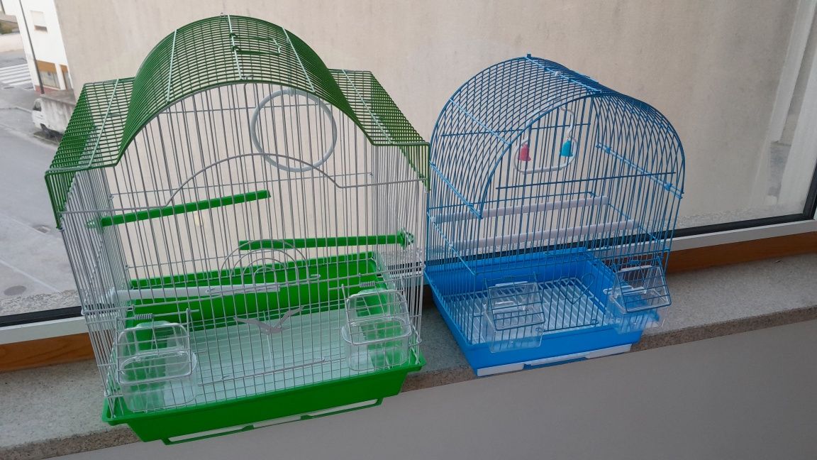 2 Gaiolas para Pássaros ( NOVAS )
