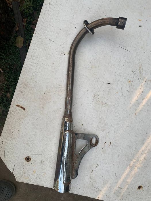 Продам глушитель на мопед альфа заготовка для прямотока