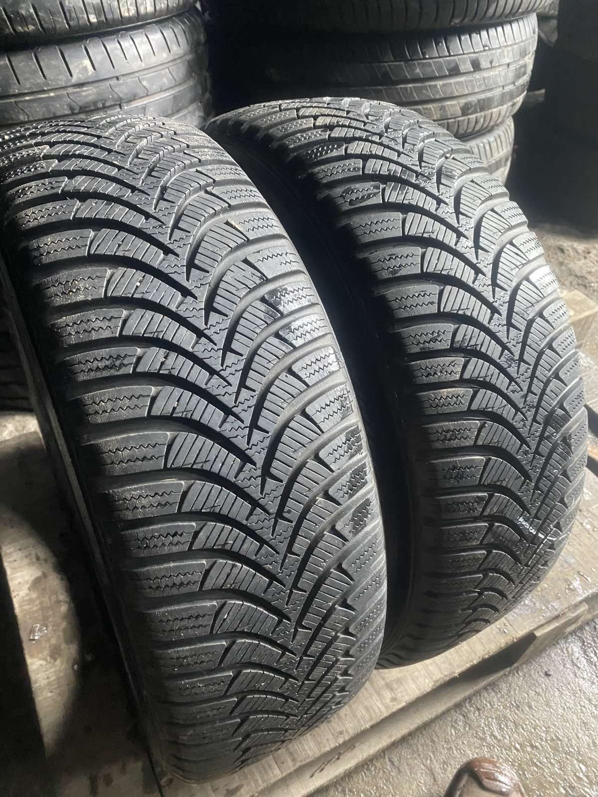 185.65.14 Hankook 2шт зима БУ склад шины резина из Европы 65 R14