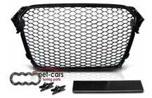 Grill AUDI A4 B8 11-14 wzór RS czarny połysk