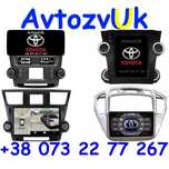 Магнитола HIGHLANDER Toyota GPS DVD USB Tesla 2 дин CarPlay Android 14