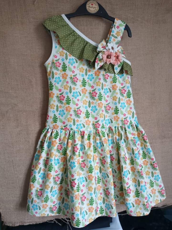 Vestido primavera 5 anos