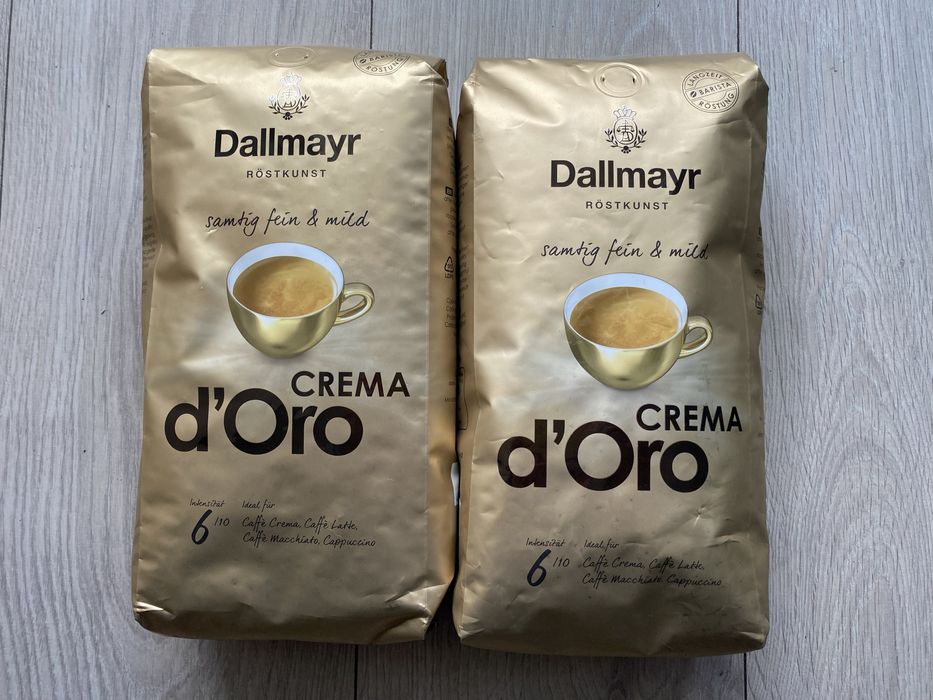 2x Kawa Dallmayr Crema d’oro Niemiecka Okazja