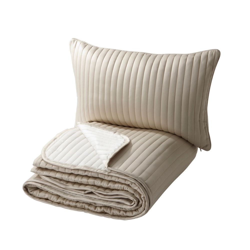 Narzuta łóżko Ikea Karit 260X280 cm + 2 poszewki poduszkę + 2 poduszki
