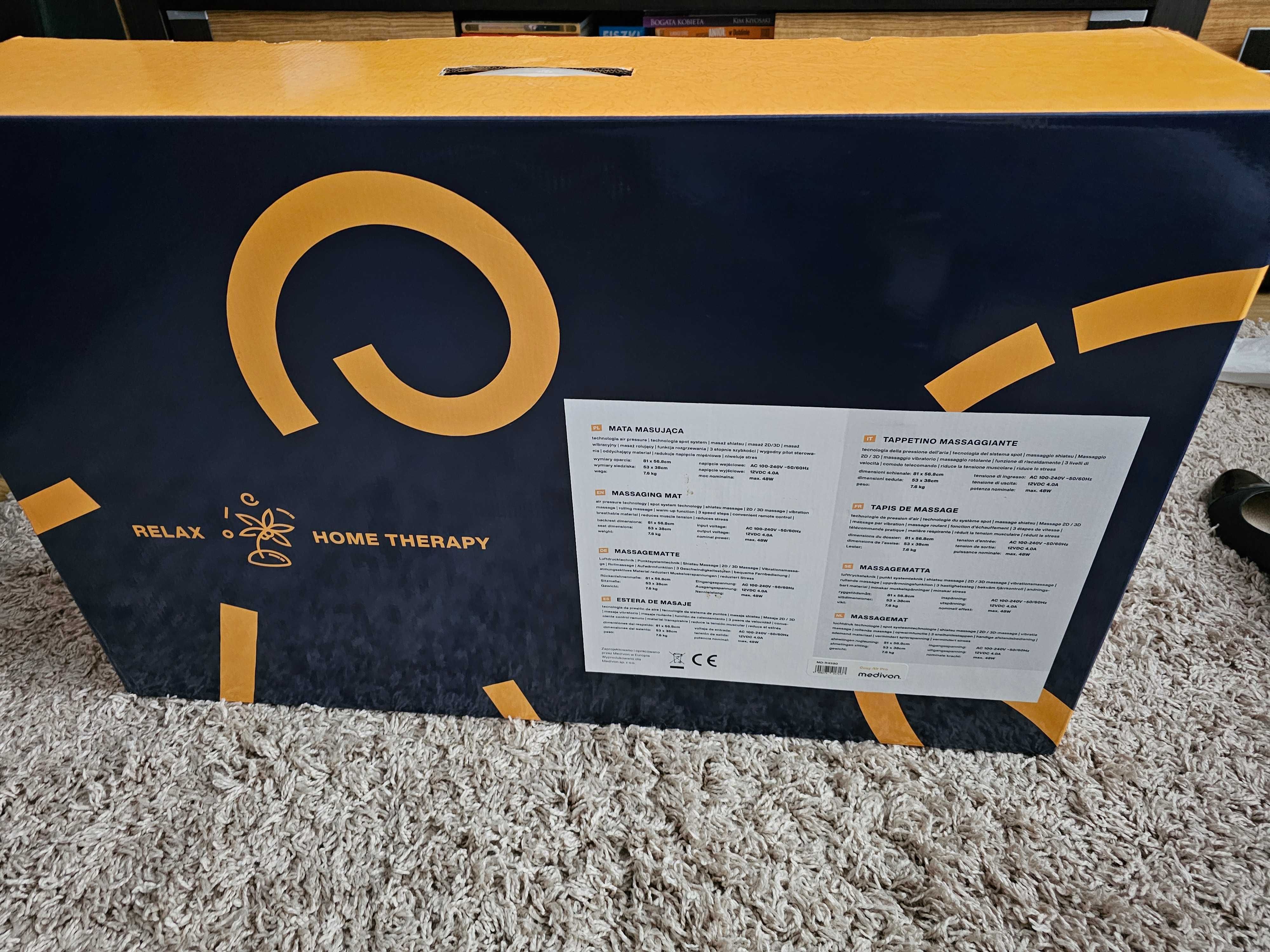 Mata masująca Medivon Shiatsu Cosy AIR PRO - nowa