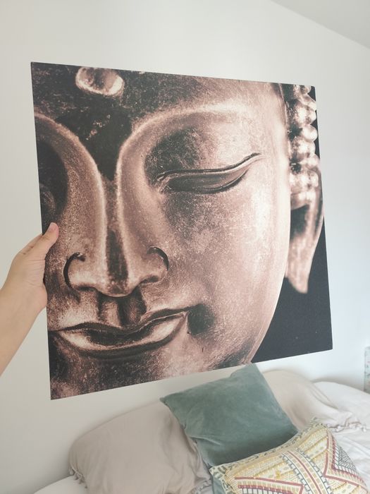 Quadro buda 50X50 cm