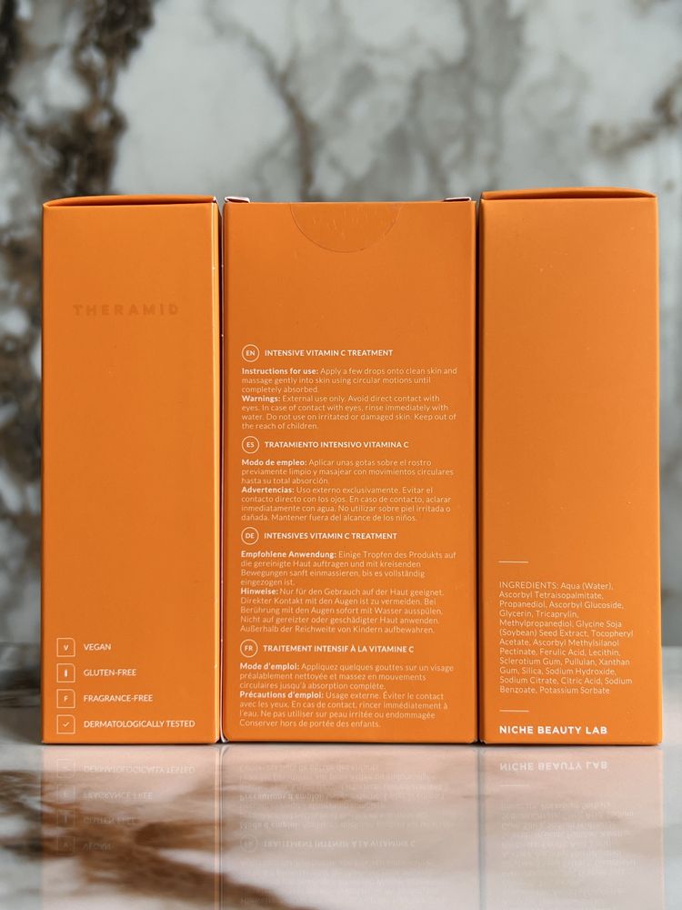 Theramid azid azelaic acid 15% vitamin C 20% c-tetra e.f. 30 мл