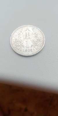 Монета 1 грош 1905 года