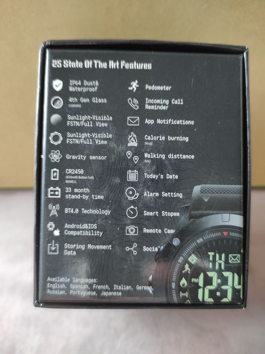 Тактические часы.Tac 25 smart watch
