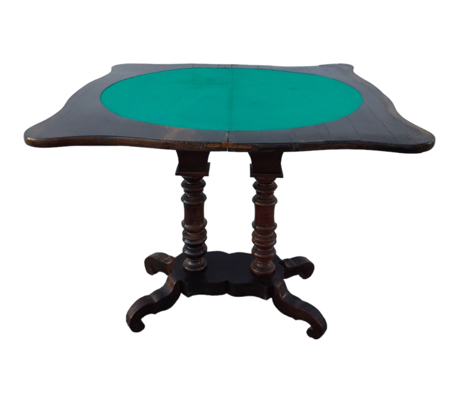 Mesa de Jogo CENTENÁRIA Dobrável ESTILO GÓTICO