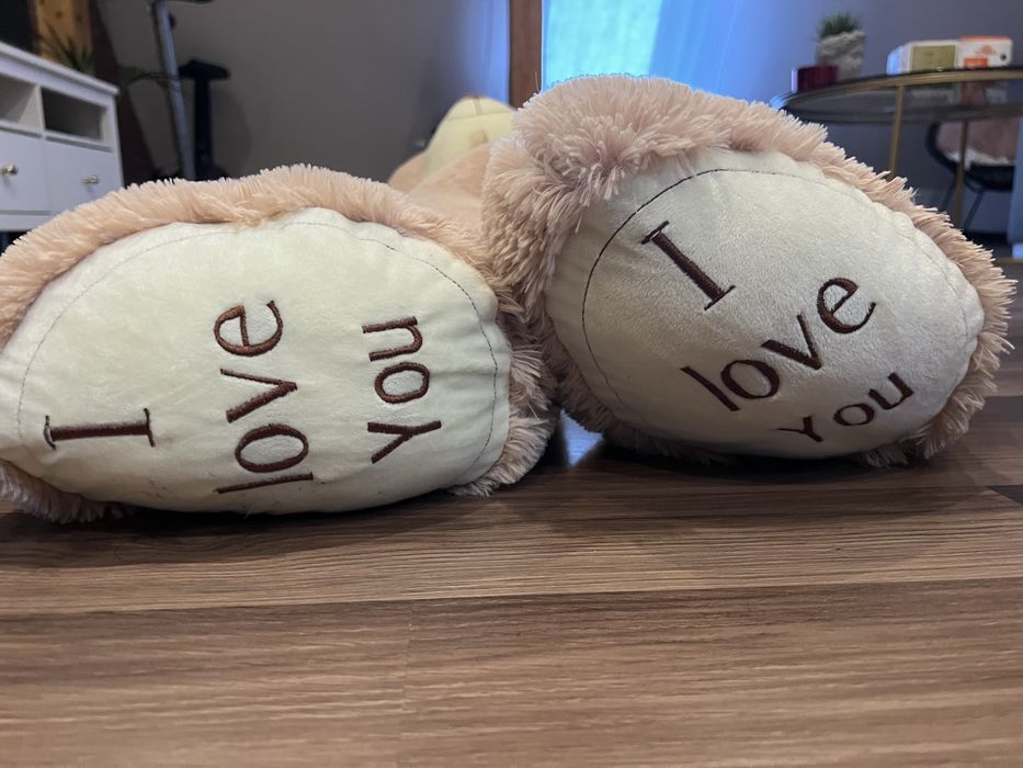 Wielki misiek „I love you”