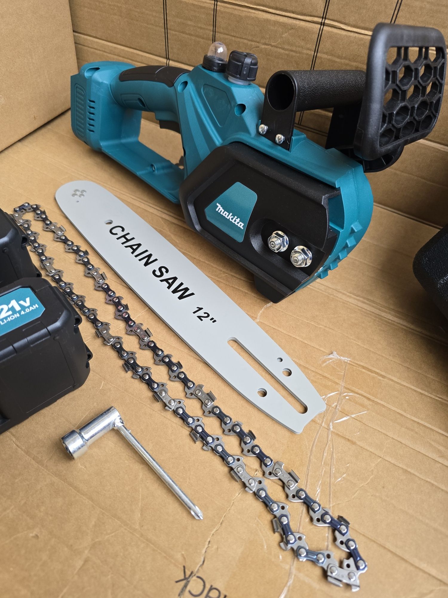 Аккумуляторная пила Makita 2 акумулятори пилка на акумуляторі сучкоріз