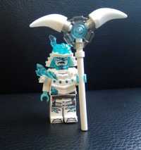 LEGO, figurka Ninjago ICE EMPEROR z bronią